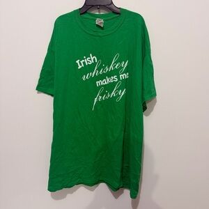 NEW Saint Patrick’s Day Green Irish Whiskey Tee
